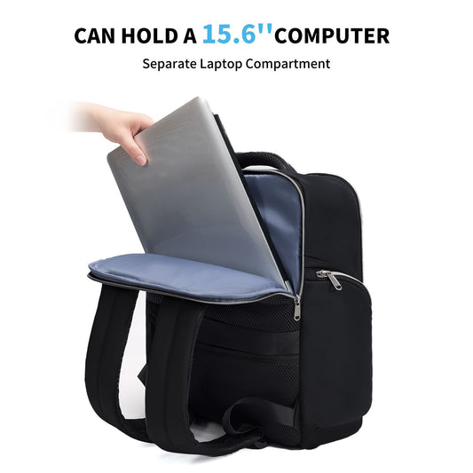 Anti Theft Sturdy Work Laptop Backpack with USB Charging Port