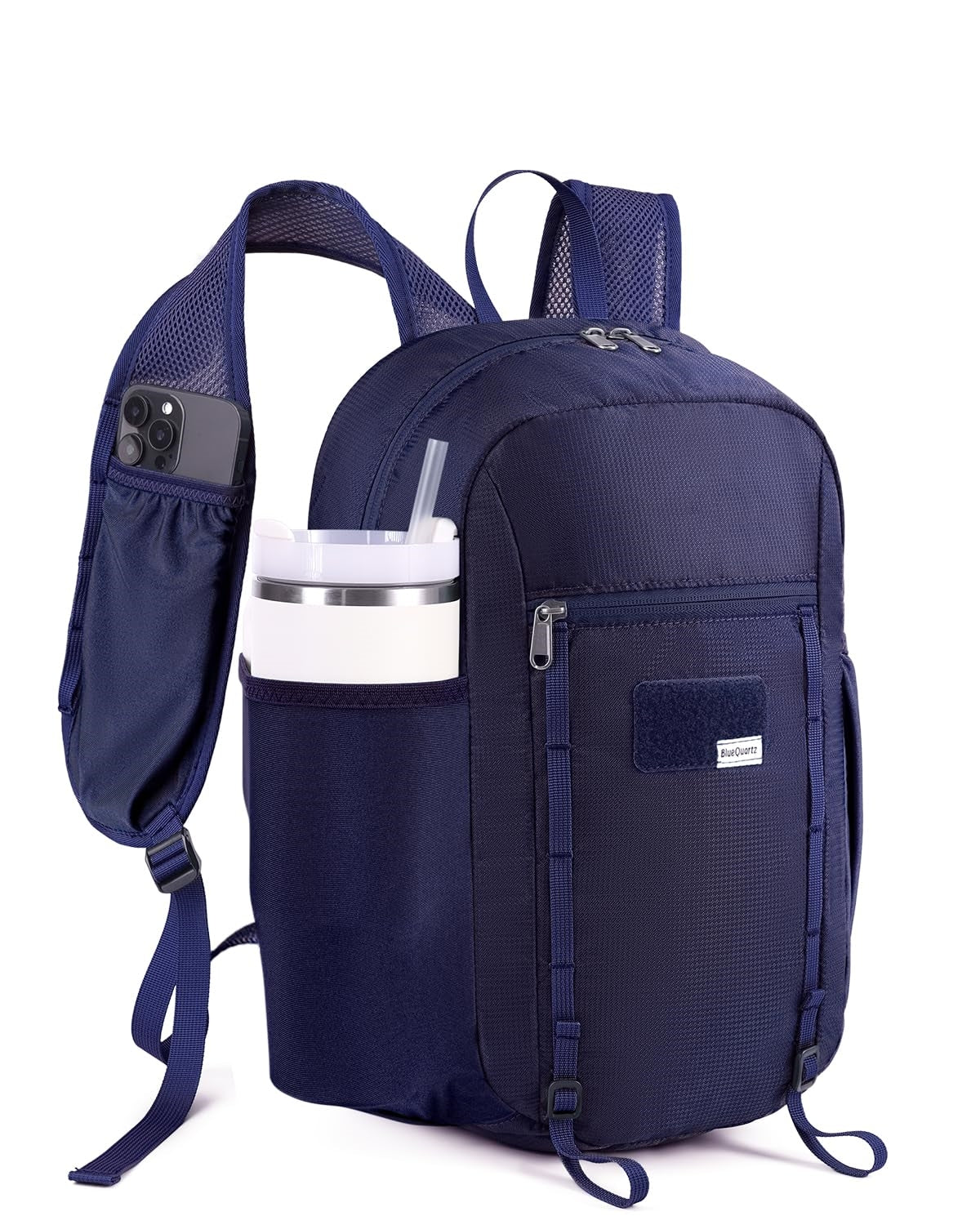 Lightweight Hiking Backpack 15L With Chest Pockets
