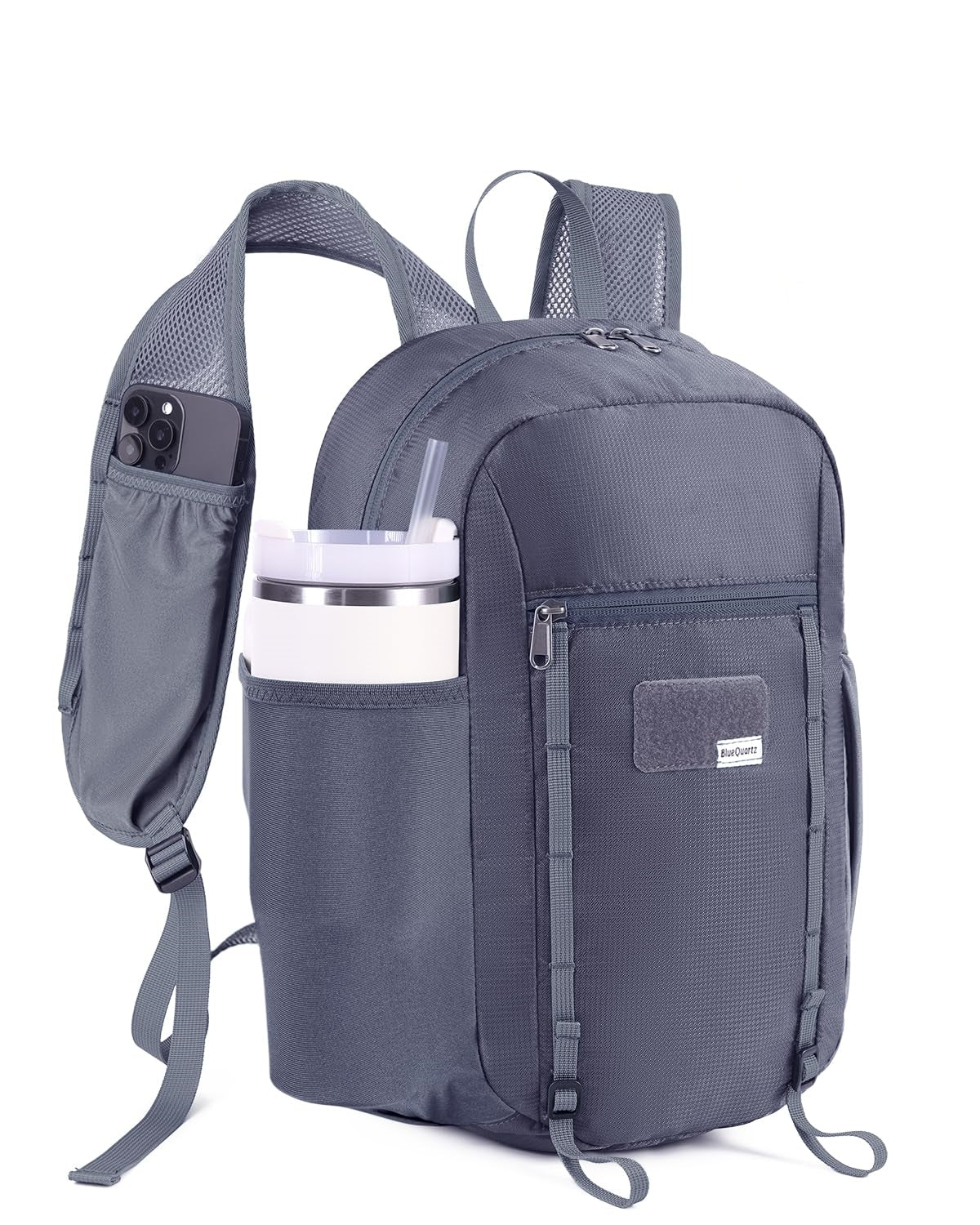 Lightweight Hiking Backpack 15L With Chest Pockets