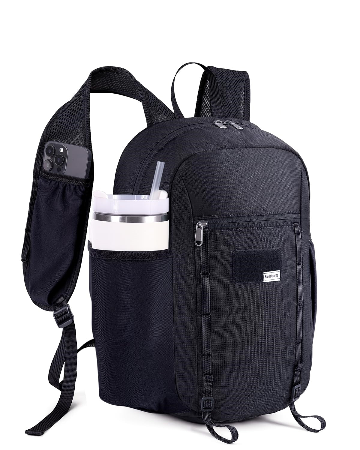 Lightweight Hiking Backpack 15L With Chest Pockets